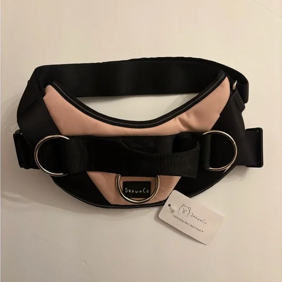 ShawnCo New $33 Essential Harness Padded Rose Gold Black XL - Picture 8 of 12